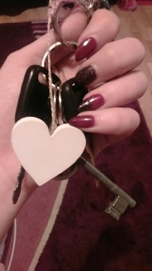 A co powiecie na mini serduszka z dowolnym napisem jako breloczek do kluczy?
Na pewno sprawdzi się dla motocyklistów. Zapraszam na fb -> Everything Handmade by Sisi