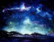 starry night sky