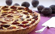 Alzacka tarta ze śliwkami