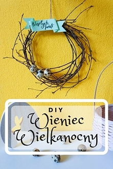 DIY Prosty wieniec wielkano...