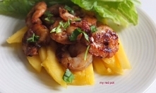 Tamaryndowe krewetki z mango