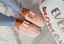 Pudrowe mega trampki:) dostępne