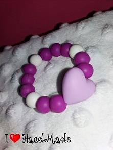 Bransoletka handmade dla małych dam ;)