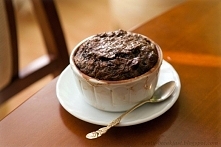 Nutellowa owsianka pieczona.