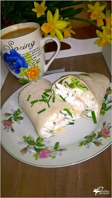 Lekka wiosenna tortilla