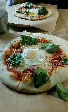 Pizza śniadaniowa 