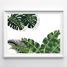 plakat LIŚCIE 01 30 x 40 cm