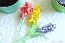 Papierowe hiacynty w wersji DIY - instrukcja już do obejrzenia na blogu :)