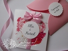 Zaproszenie kwadratowe z kolekcji akwarele
fb/justiness.art