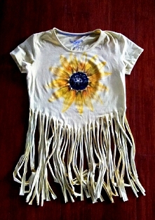 koszulka ręcznie malowana