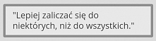 zdecydowanie...