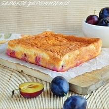 CIASTO JOGURTOWE ZE ŚLIWKAMI LIGHT WG DIETY STRUKTURALNEJ