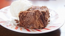Brownie z lodami waniliowymi