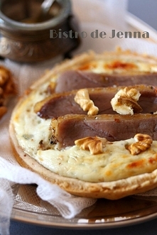 Tartelette au roquefort et noix