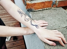 Jagua,  wzór dla przeuroczej Pauline poznanej w Budapeszcie :),  wykonane przez hennaillu.pl