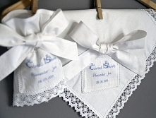 Komplet do chrztu - szatka i okapnik