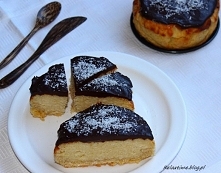 Sernikowe ciasto a’la Bounty