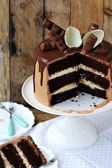 Tort potrójnie czekoladowy ...