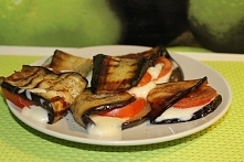 grillowane bakłażany z mozzarellą