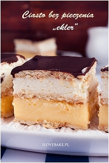 Ciasto bez pieczenia Ekler