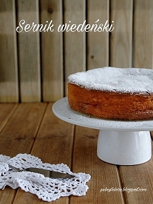 Klasyczny sernik wiedeński....