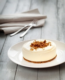 Brzoskwiniowy sernik na zimno