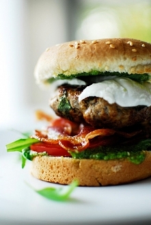 Hamburger Italian style