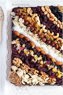 Mazurek bakaliowy na waflach