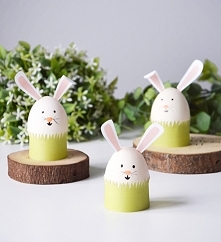 Pomysł na dekoracje z jajek. Po kliknięciu w zdjęcie możliwość pobrania pliku do druku.