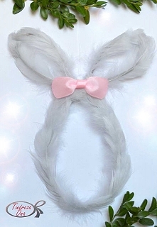 "Piórkowy" zajączek