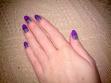 piękny elegancki manicure na święta:) Szczegóły KLIK na zdjęcie;)