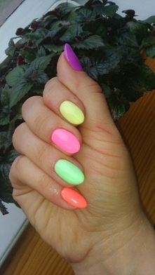 Moje własne ;-) wiosennie :-D semilac