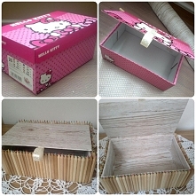 kredkowe pudełko po butach