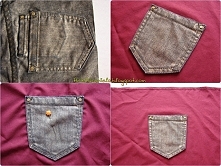 Dżinsowa torba z spodni Diy