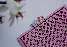 DIY WSUWKI DO WŁOSÓW Z KWIATKAMI