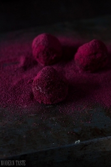 Czekoladowe trufle z burakiem. Lubelski Kociołek