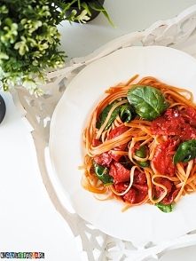 Przepis na makaron z salami...