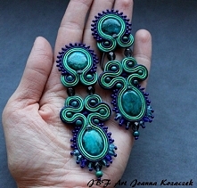 Kolczyki sutasz Barok - JBF Art