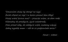 Przecież wiem, że dam radę.