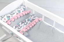 Drewniana Kołyska dla lalek...