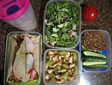 cały dzień na pudełkach :-)