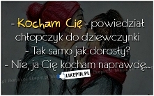 kocham cię
