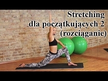 Stretching dla początkujących 2 (rozciąganie). Mój ulubiony na razie zestaw z rozciąganiem, jeszcze trochę i wskoczę na wersję dla średnio zaawansowanych :)
