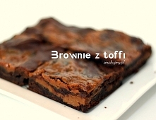 Brownie z toffi