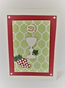 Kartka I komunia święta