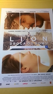 Lion. Droga do domu (2 grudnia 2016)
Film został zainspirowany prawdziwą historią o nadzwyczajnej odwadze i wielkiej sile miłości. Pięcioletni chłopiec gubi się na ulicach Kalku...