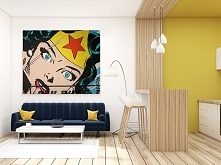 plakat komiksowy Wonder Woman