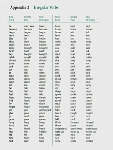 Irregular Verbs