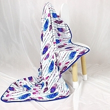 Otulacz bambusowy  120 x 100 Pióra