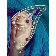 Kolczyk z diamentowymi zdobieniami w odsłonie bajkowej